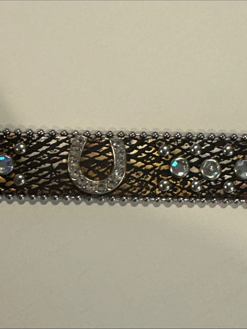 Kids Western Rhinestone Belt Size 20 Cowgirl Bling